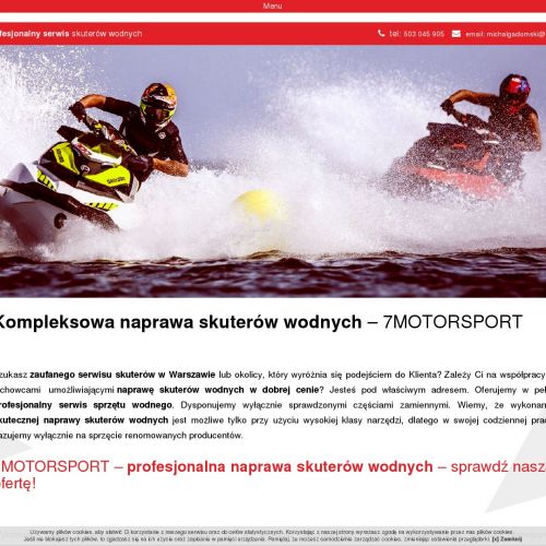 Serwis skuterów wodnych yamaha w Wrocławiu