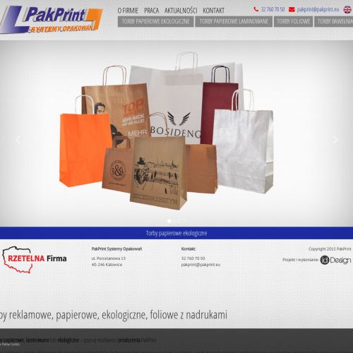 Warszawa - producent torebek papierowych