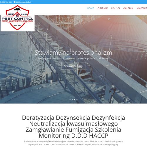 Radom - tarczyn zwalczanie szkodników