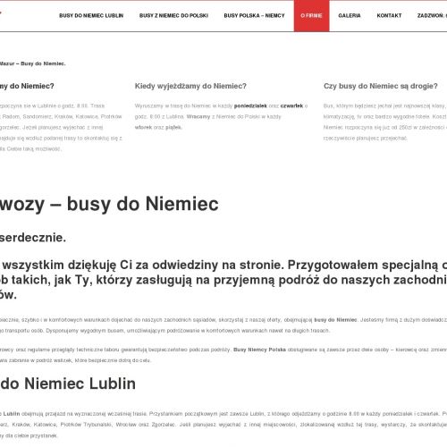 Bełchatów - bus polska niemcy