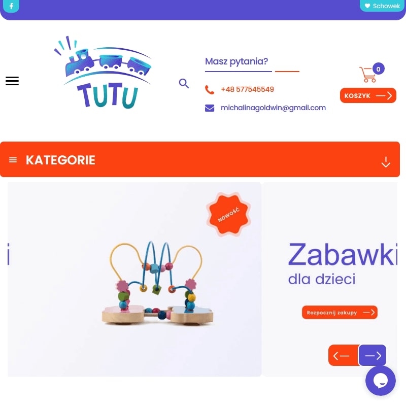 Zabawki edukacyjne 6m - Radom