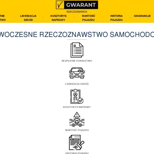 Kalkulacja kosztów naprawy samochodu - Warszawa