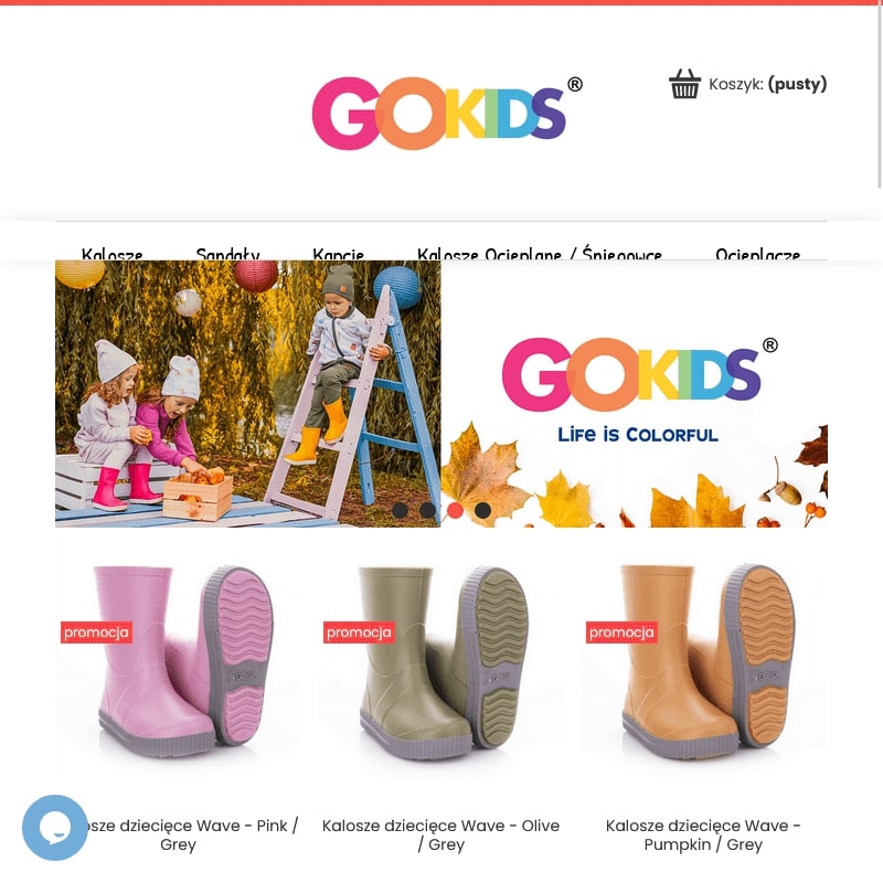 Kalosze dla dzieci piankowe