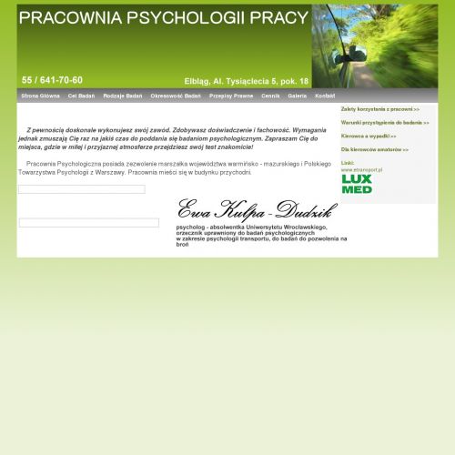Badania psychologiczne kierowców Elbląg