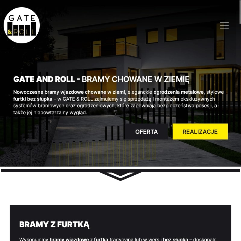 Brama otwierana do góry