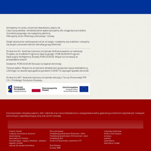 Druk offsetowy - Warszawa