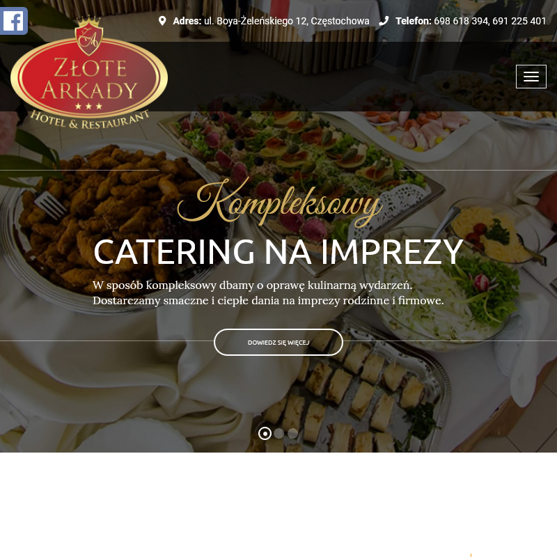 Catering z dostawą do domu - Częstochowa