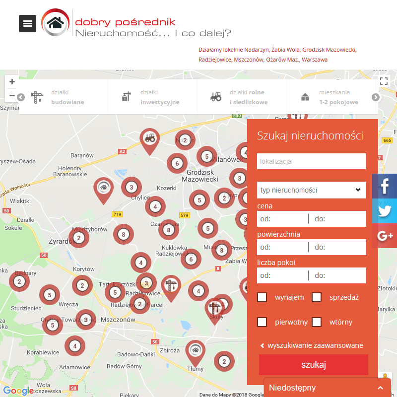 Nieruchomości żabia wola w Ożarowie Mazowieckim