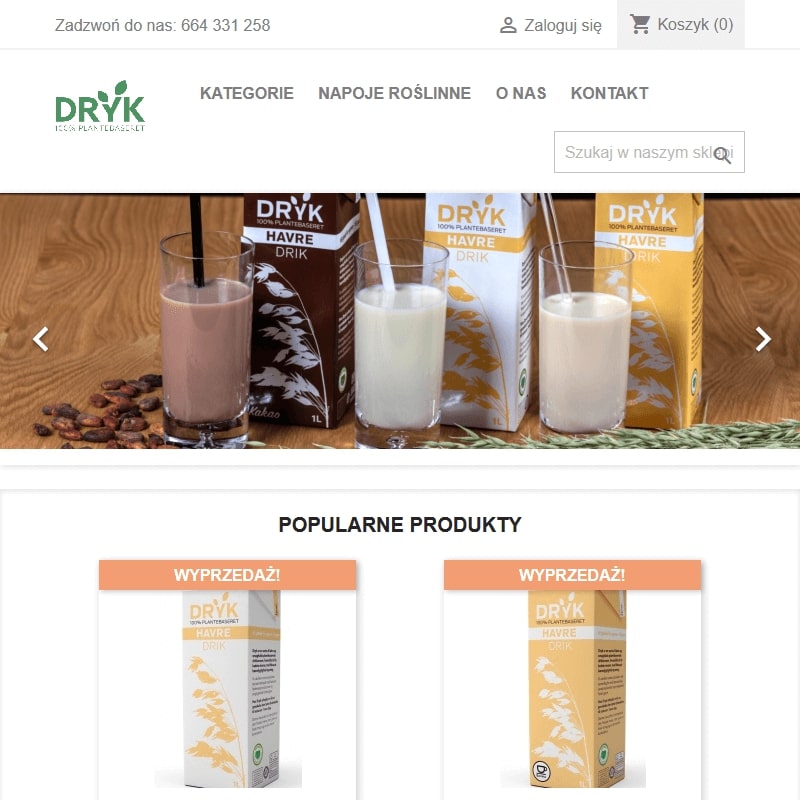 Napój owsiany dla baristów