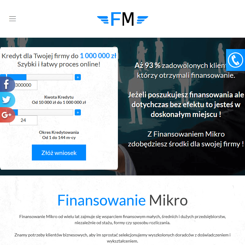 Kredyt minimum formalności - Warszawa