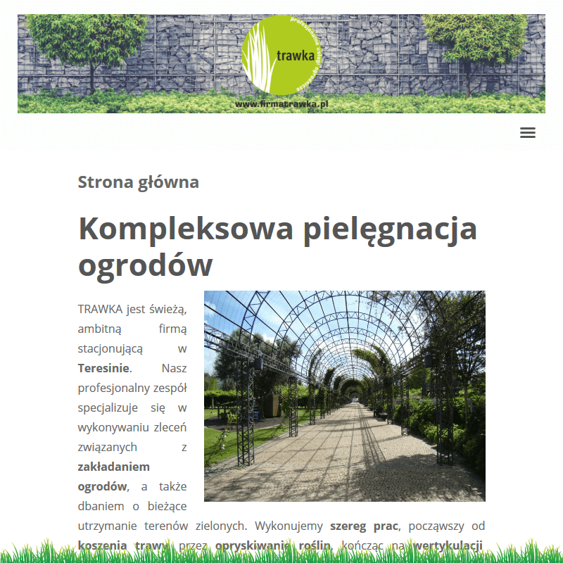 Koszenie trawy - Warszawa