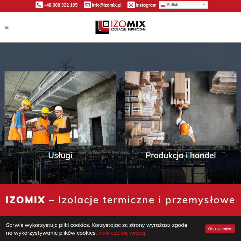Izolacja termiczna przemysłowa - Toruń