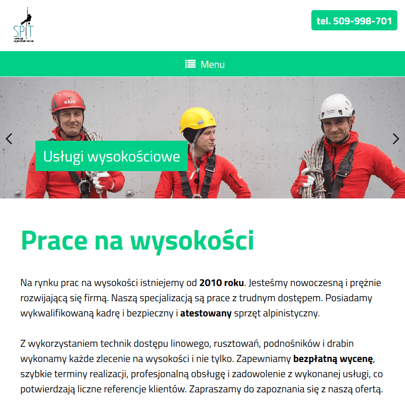 Kraków - prace wysokościowe