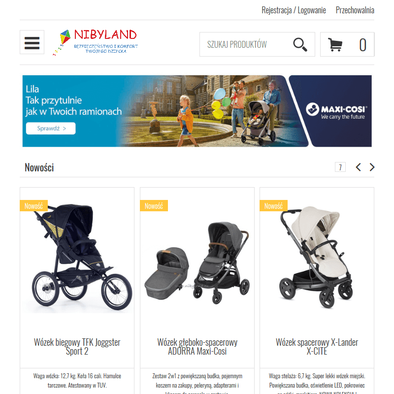 Wózki baby design 3w1