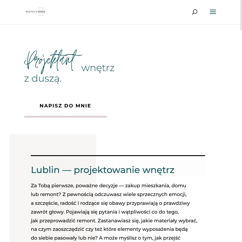 Lublin - architekt wnętrz