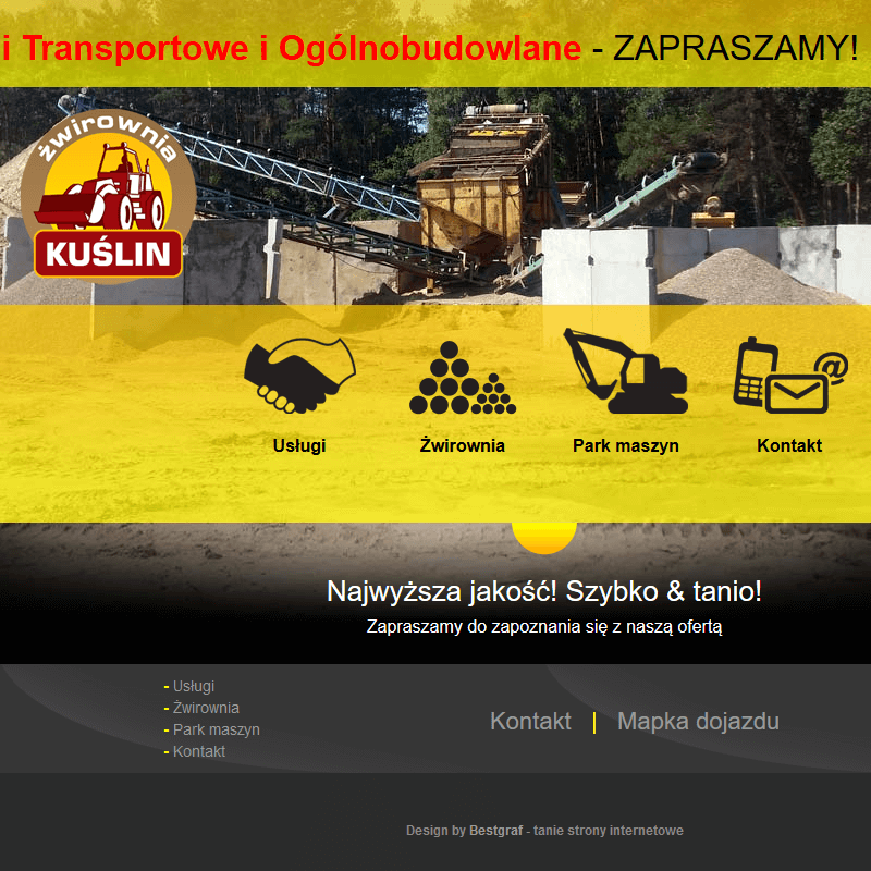 Nowy Tomyśl - żwir płukany cena